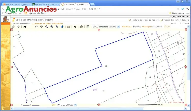 Venta  de Terreno de monte en Badajoz