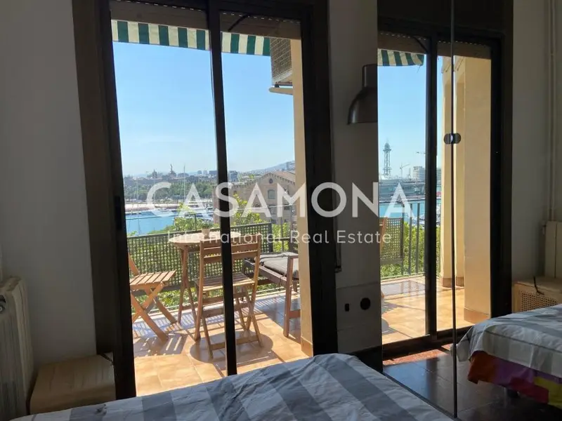 Alquiler Apartamento Barceloneta 3 Dormitorios Amueblado Vistas Puerto