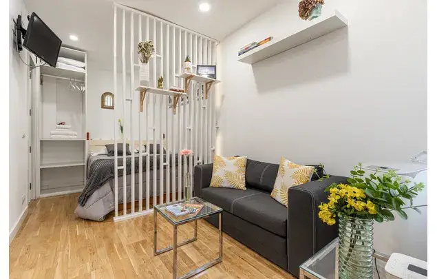 Estudio 25m2 Madrid La Latina Alquiler Temporada Corta