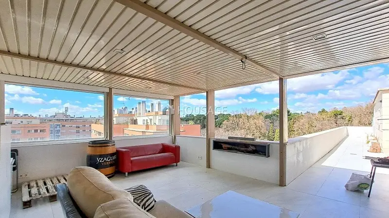 Atico en Madrid con 4 Terrazas y Vistas al Parque del Capricho