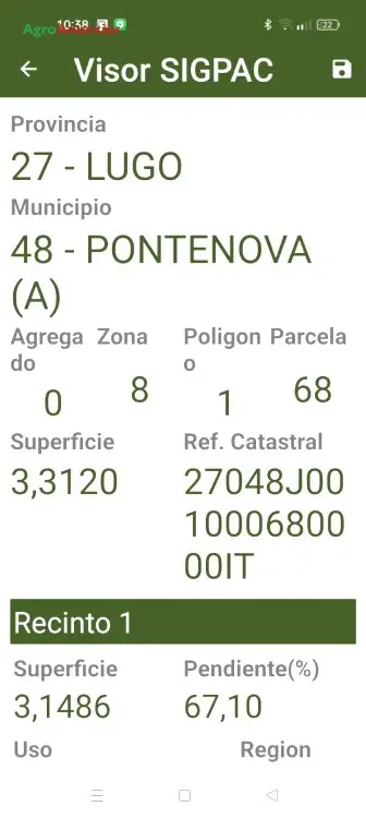 Venta  de Finca de eucaliptos en Lugo