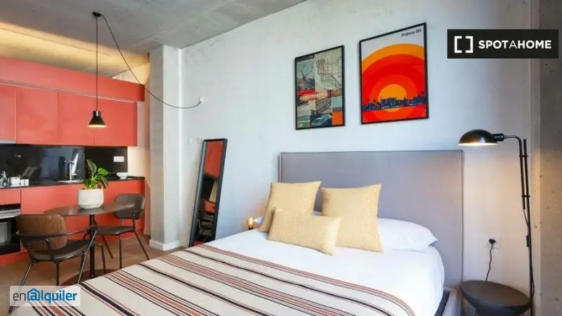 Estudio Amueblado Co-living Diputacion