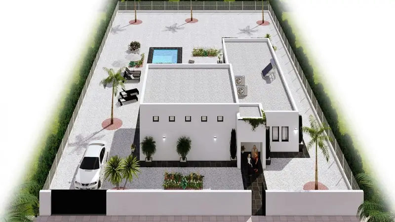 Chalet en Vera Ciudad: Villa Moderna con Piscina Privada