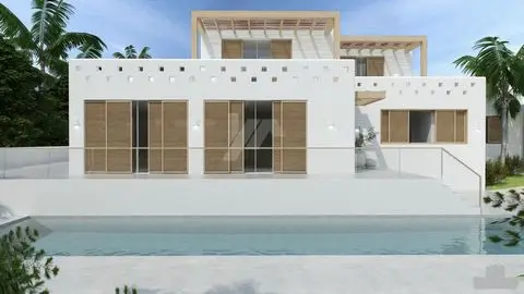 Villa Moderna en Moraira Costa Blanca 4 Dormitorios Piscina Garaje