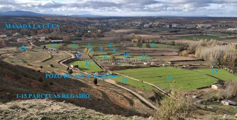 Parcela de Regadío en Teruel 75 Hectareas