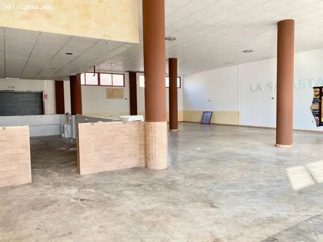 Alquiler Local Comercial 400m2 El Toscar Elche Terraza Salida Humos