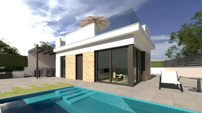 Villa de Lujo 3 Dormitorios Piscina Privada Residencial Olivo del Mar
