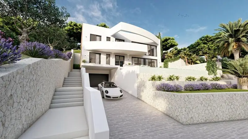 Villa de Lujo en Altea con Vistas Panorámicas