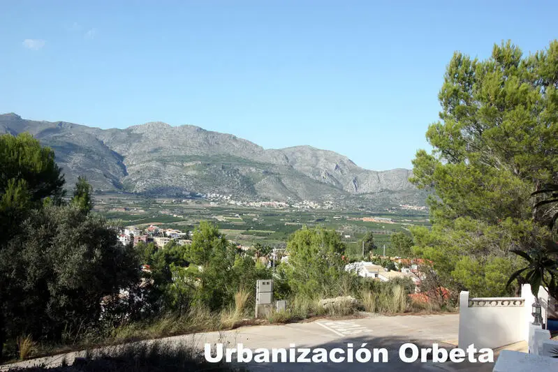 Parcela Urbana en Orba Alicante con Vistas al Mar