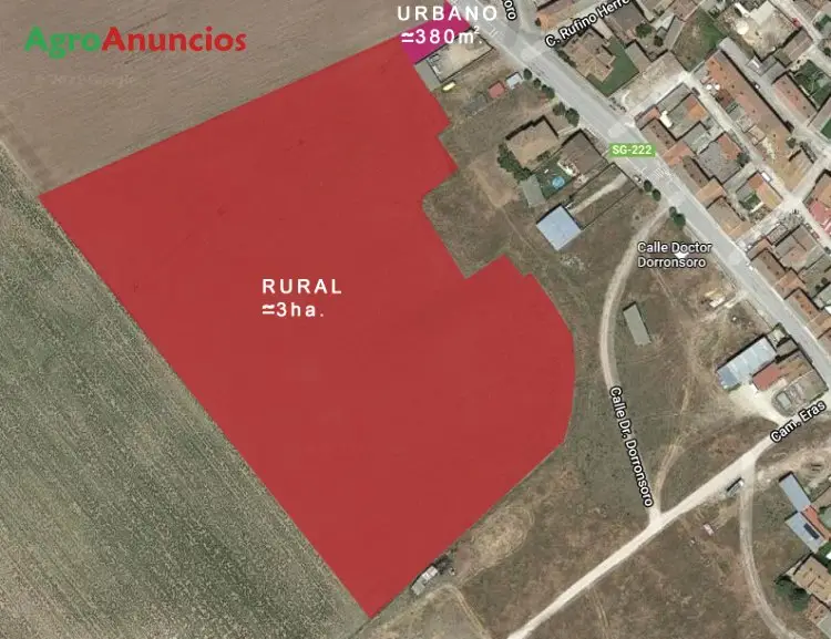 Venta  de Finca rústica parte urbana en Segovia