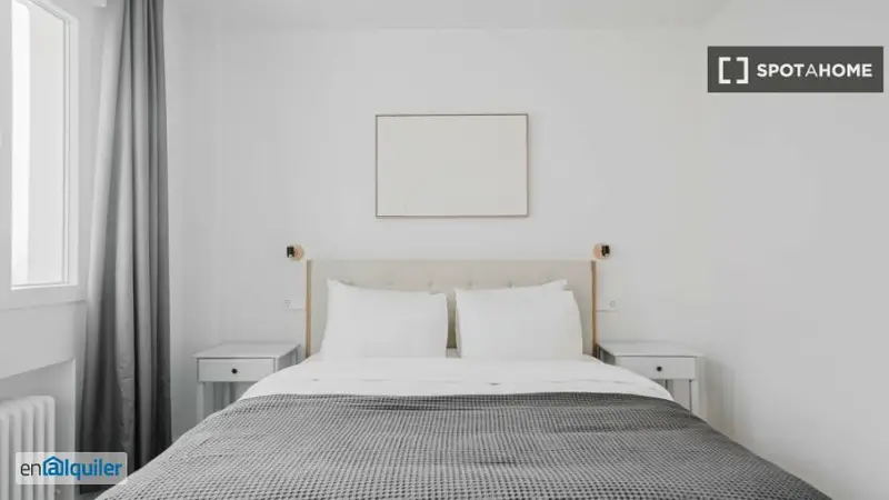 Apartamento 3 Habitaciones Madrid Alquiler Amueblado