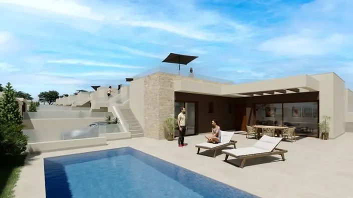 Villa en Rojales 3 Dormitorios Piscina Jardín