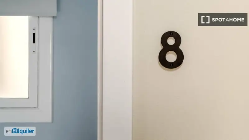 8 Habitaciones en Alquiler en el Raval