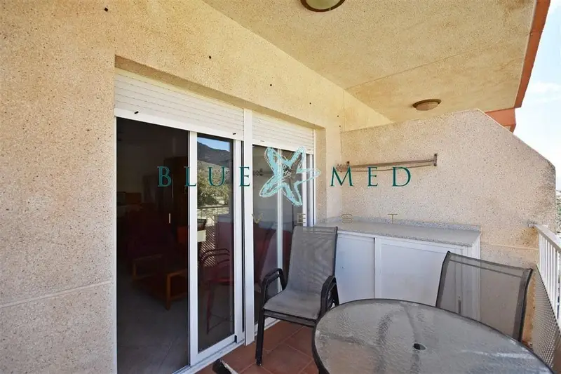 Atico en venta en Puerto de Mazarron con vistas al mar