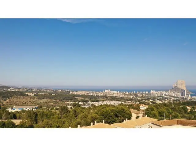 Parcela Urbana Calpe 6000m2 Vistas al Mar