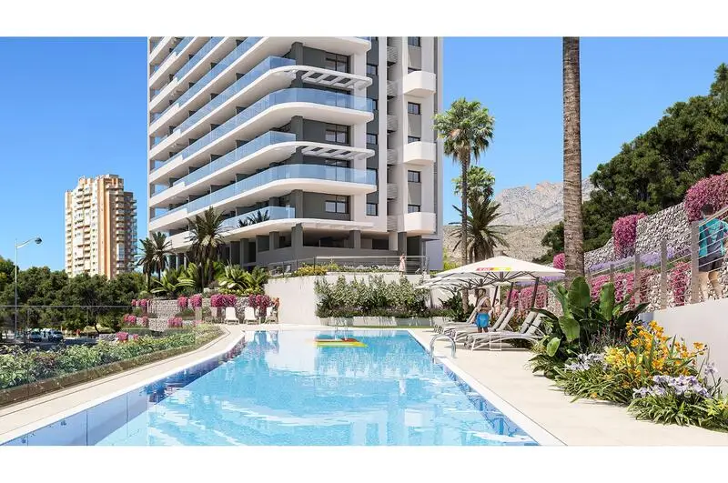 Apartamentos en Benidorm con Vistas al Mar y Golf