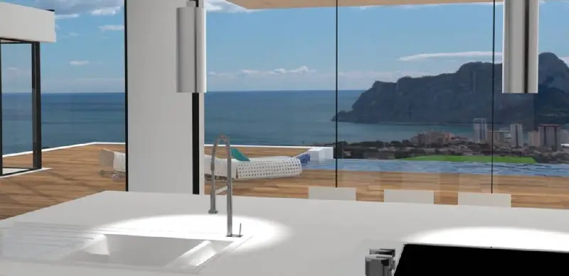 Villa de Lujo en Benissa con Vistas al Mar 4 Dormitorios