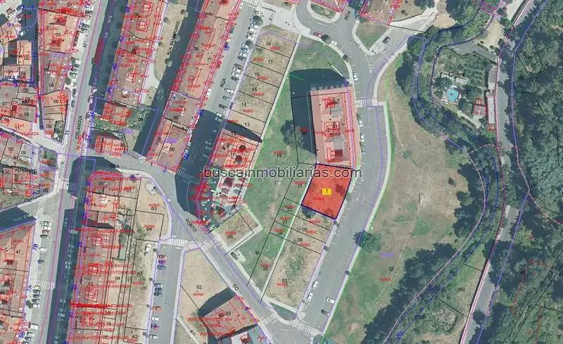 Parcela Urbanizable Barbadás 515m2 Residencial Multifamiliar
