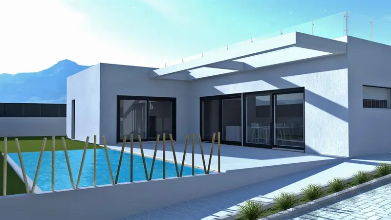 Casa con Piscina en Polop - Villa de Lujo