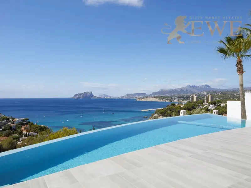 Villa Lujo 4 Dorm El Portet Moraira Spa Piscina Vistas Mar