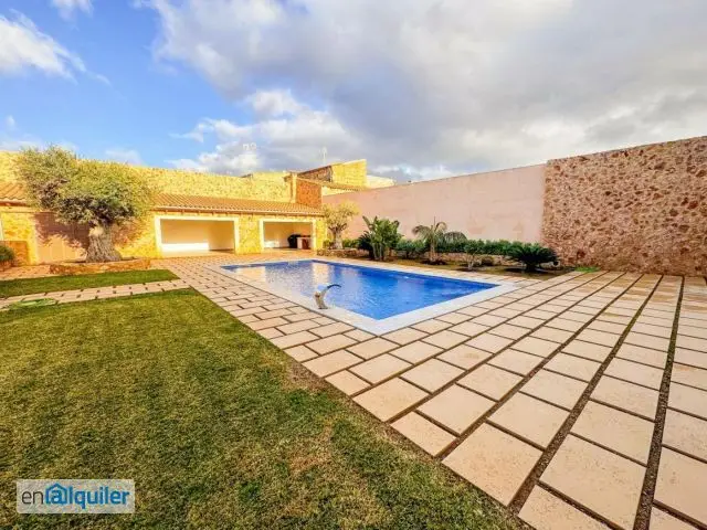 Casa de Pueblo de Lujo en Sa Pobla con Piscina y Jardín