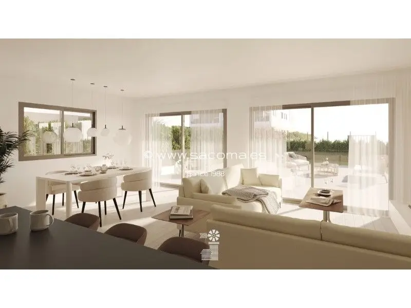 Apartamento con Terraza en Colonia Sant Jordi Cerca de la Playa