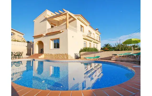 Chalet 4 dormitorios Calpe 9 personas piscina privada