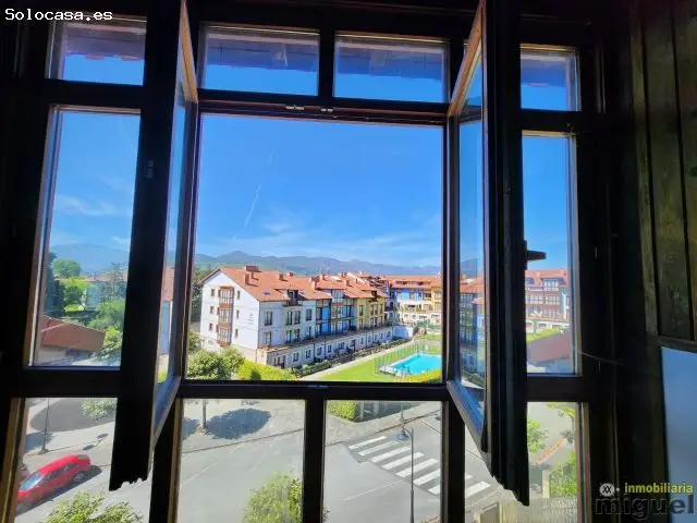 Se vende piso en Colombres con piscina y zonas verdes