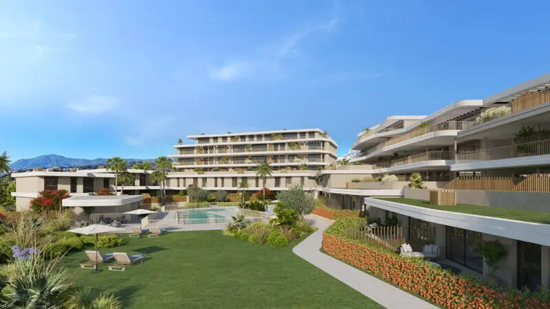 Apartamento 3 Dormitorios Cancelada Estepona Lujo Golf Vistas Mar