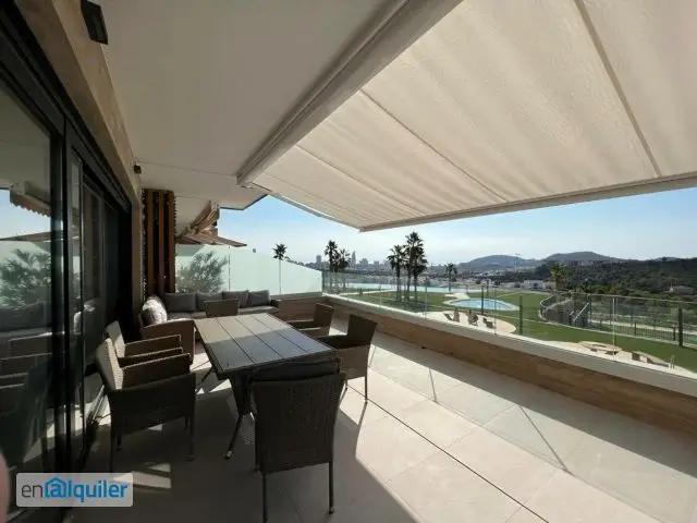 Alquiler Piso Terraza Benidorm Vistas Mar Montaña
