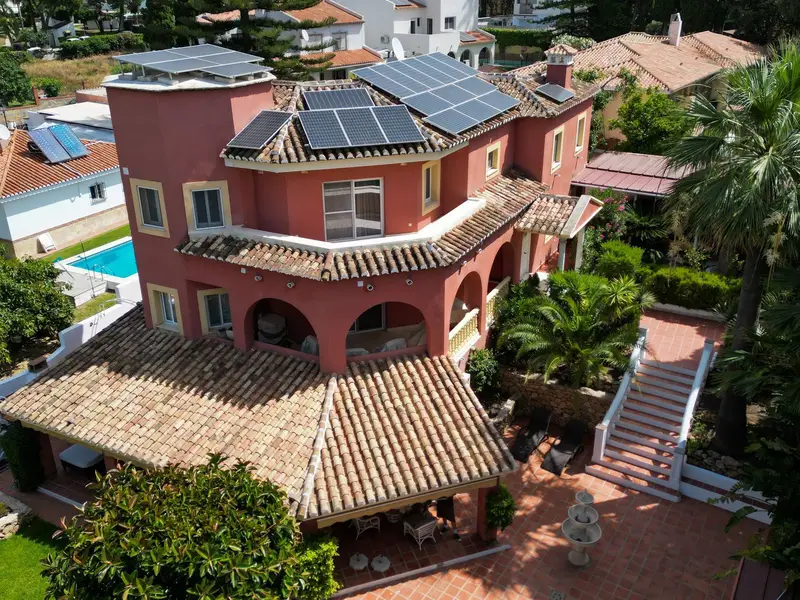 Casa Villa de Lujo 4 Dormitorios Mijas Piscina Cine Jardin