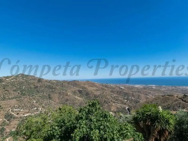 Villa Rural con Vistas al Mar en Arenas Málaga