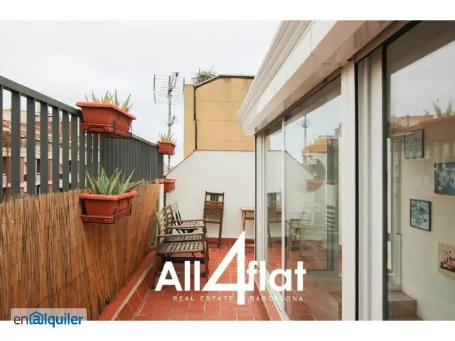 Alquiler Loft Terraza Eixample Sagrada Familia