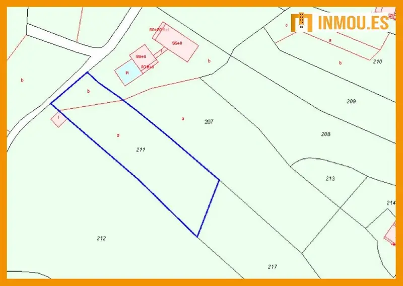 Venta Solar Celanova 1882m2 Nucleo Rural
