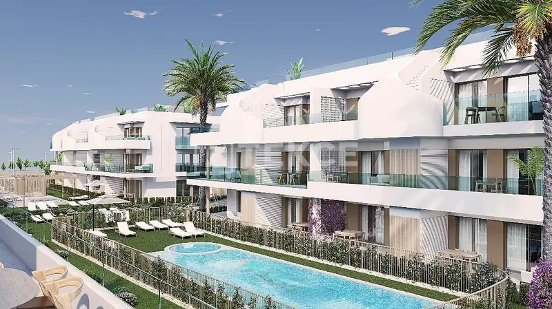 Elegantes Apartamentos con Piscina Comunitaria en Pilar de la Horadada