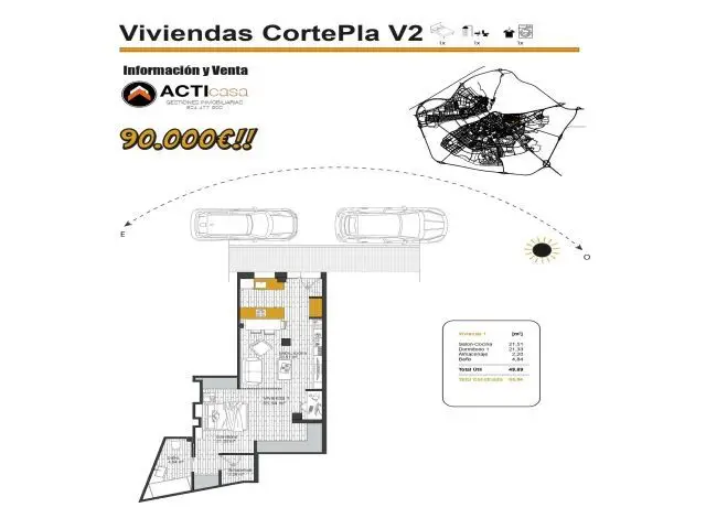 Apartamento Turistico San Roque Inversores 56m2 Nuevo