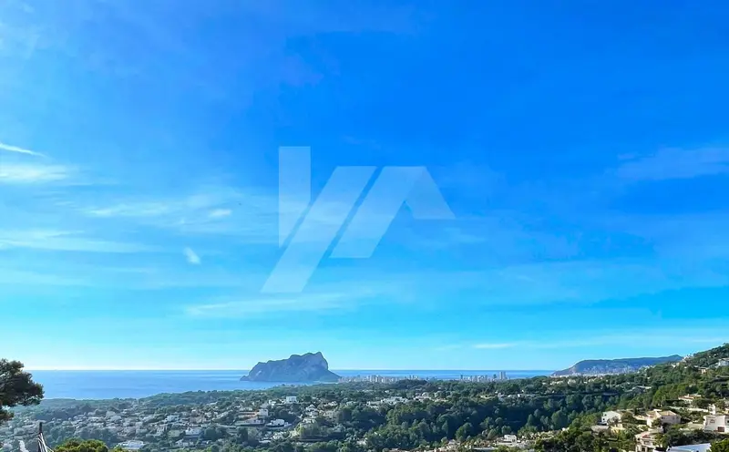 Villa Moderna en Benissa con Vistas al Mar y Piscina