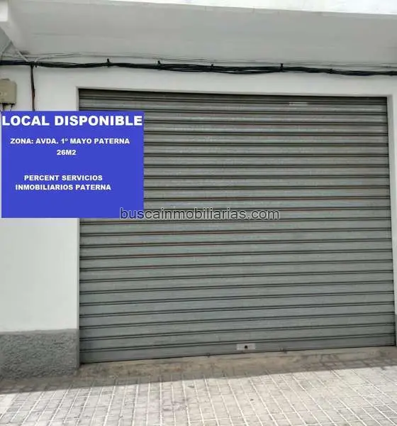 Local Comercial en Paterna 35m²