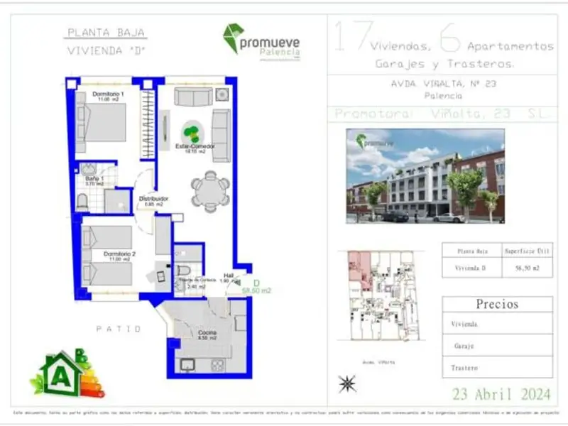 Venta Piso Palencia 2 Dormitorios 2 Baños Nueva Construccion
