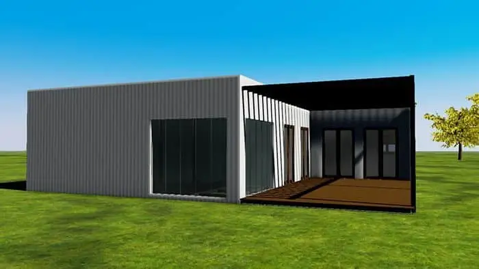 Casa Prefabricada Moderna 3 Habitaciones Planta Baja