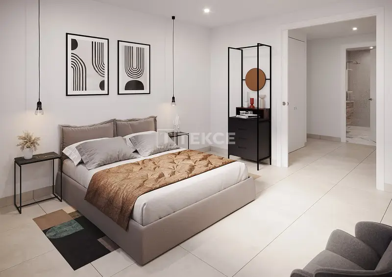 Apartamentos Santa Pola: Playa Servicios Piscina