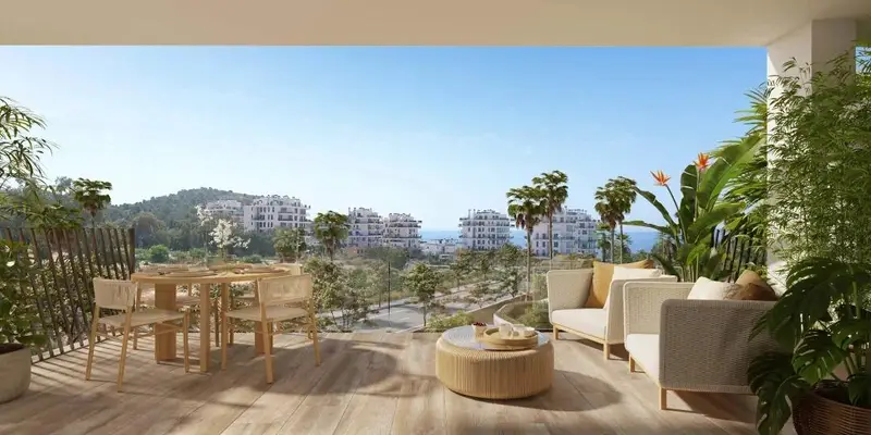 Atico en Villajoyosa con Piscina y Terraza - Cerca de la Playa