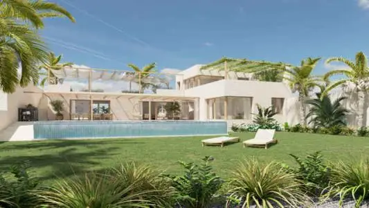Villa de Lujo en Corralejo con Vistas al Océano