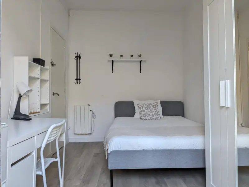 Habitacion Luminosa Lavapies con Balcon Privado