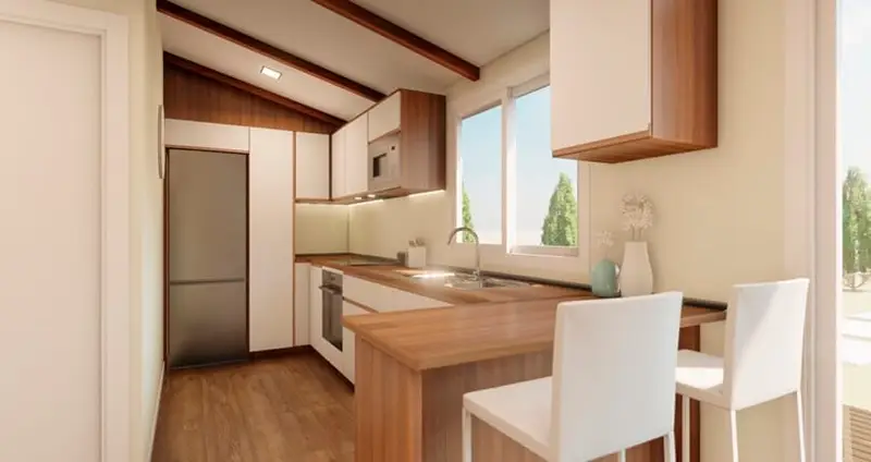Mobile Home Alfás: Amplia y Luminosa con Dos Habitaciones