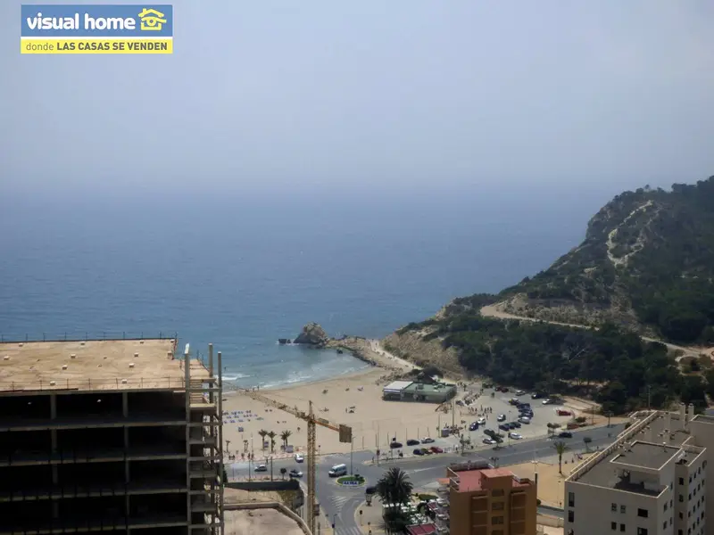 Atico en Cala Villajoyosa con Piscina y Terraza