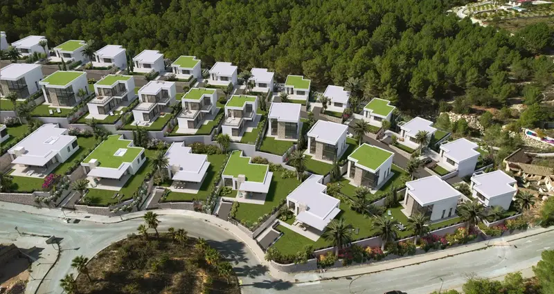 Chalets en Polop Alicante: Villas de Lujo con Terrazas