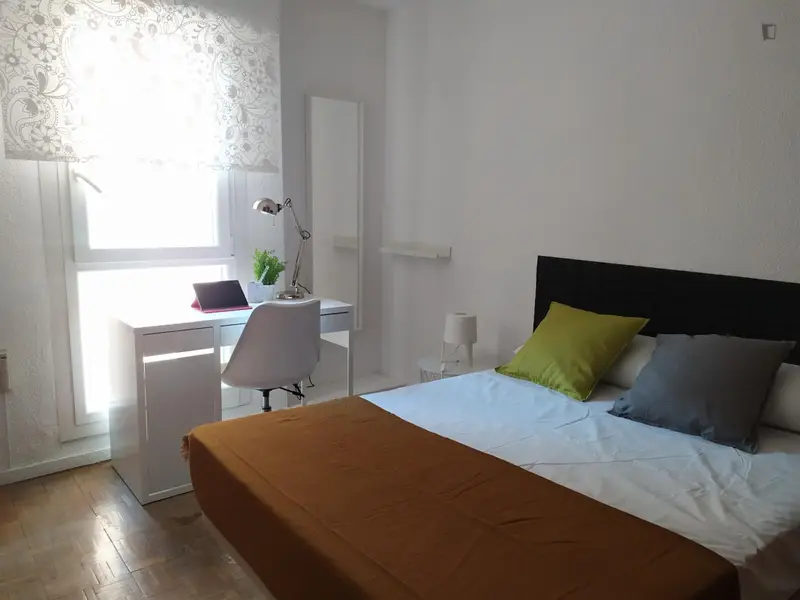 Habitacion Doble Luminosa Puerta del Angel Madrid