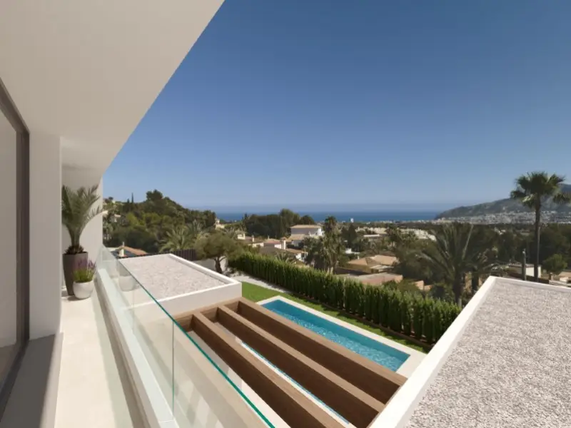 Villa con Piscina en Urbanizaci	ón Exclusiva de Alfaz del P		
