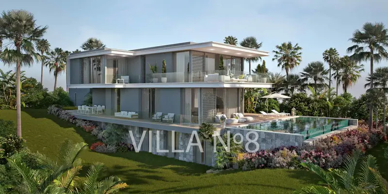 Chalets de Lujo en Cabopino 5 Dormitorios Vistas Panoramicas